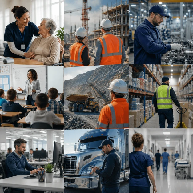 Safety teams using Rapid Global on an industrial worksite