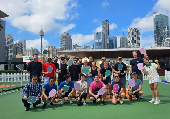 Pickleball at Rapid Global