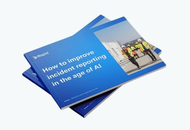 How to improve incident reporting in the age of AI eBook cover