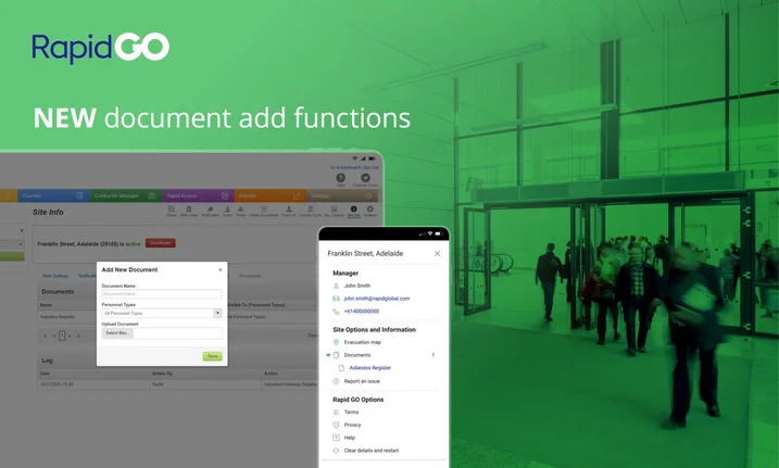 Accessing site documentation just got easier with Rapid GO
