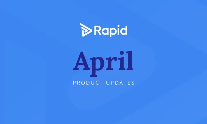 April 2025 product updates