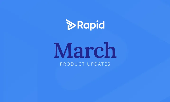 March 2025 product updates