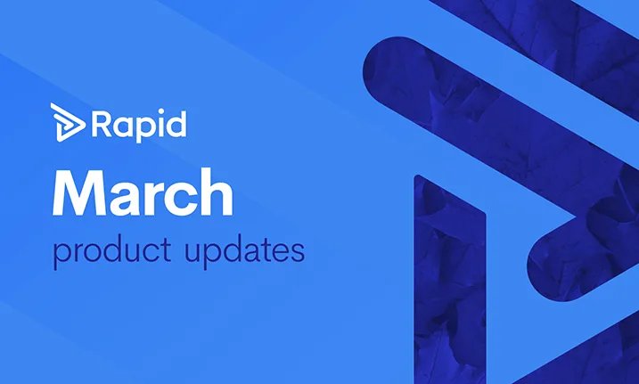 March 2026 product updates