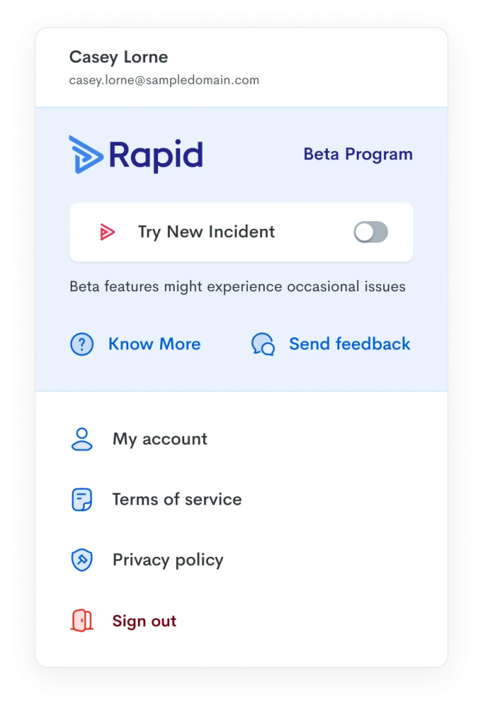 Rapid IR beta switcher