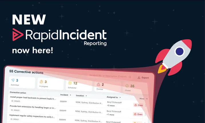 Explore Rapid Incident Reporting’s new UI: simplified, streamlined, smart