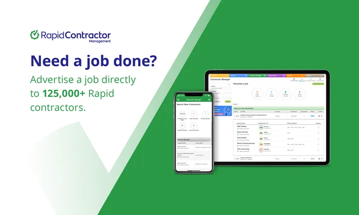 Rapid Contractor job ad service