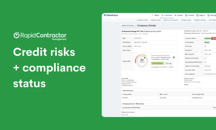 Rapid integrates CreditorWatch risk profiles into their software